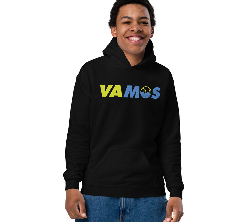 VAMOS | VA Let's Go! Youth heavy blend hoodie by CoVA Tennis