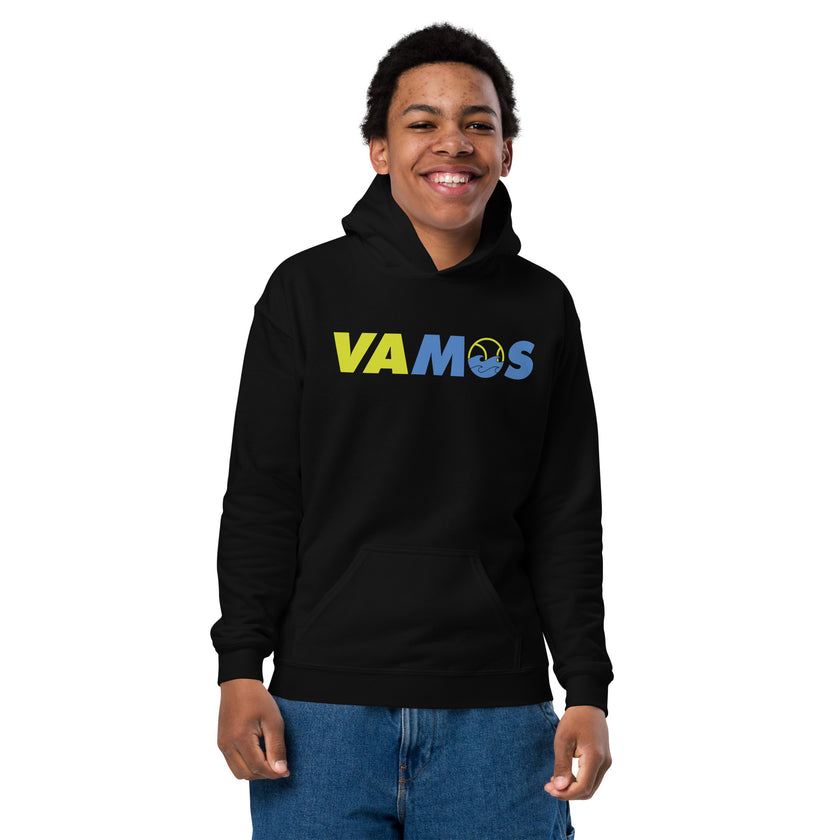 VAMOS | VA Let's Go! Youth heavy blend hoodie by CoVA Tennis