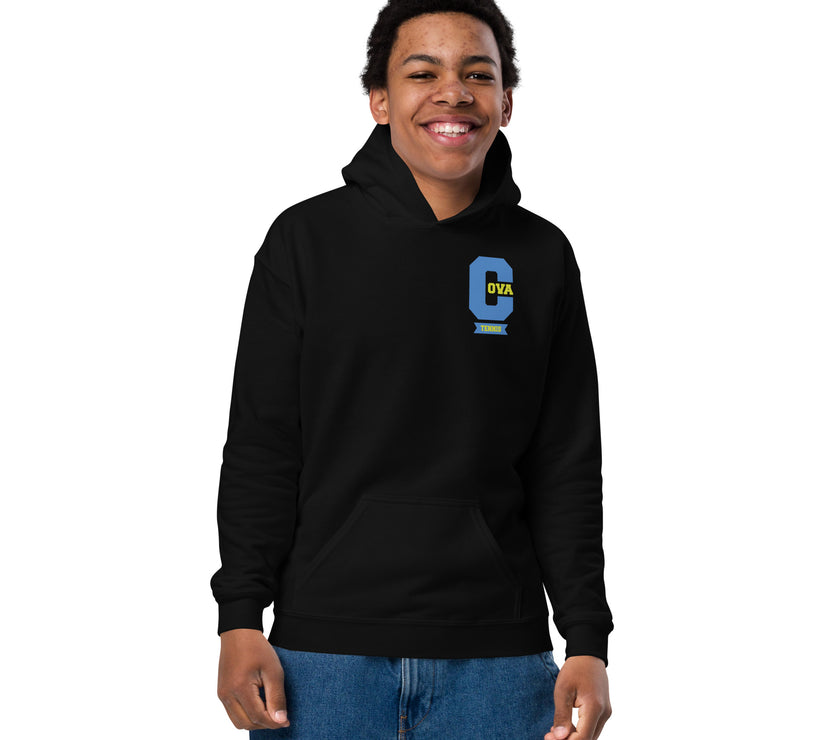 Varsity C CoVA Tennis Youth heavy blend hoodie