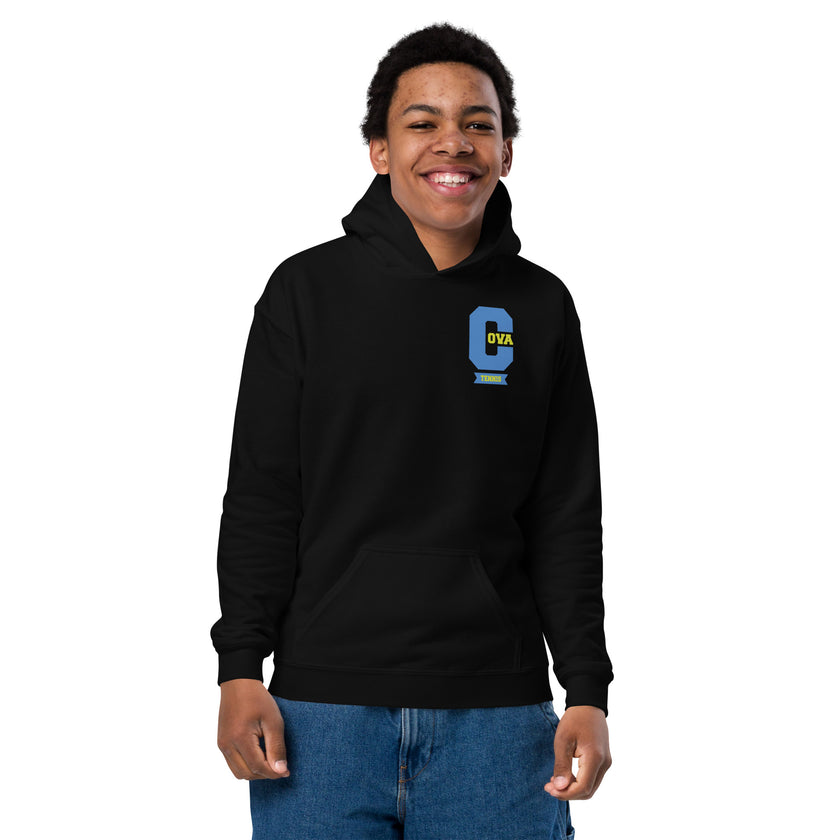 Varsity C CoVA Tennis Youth heavy blend hoodie