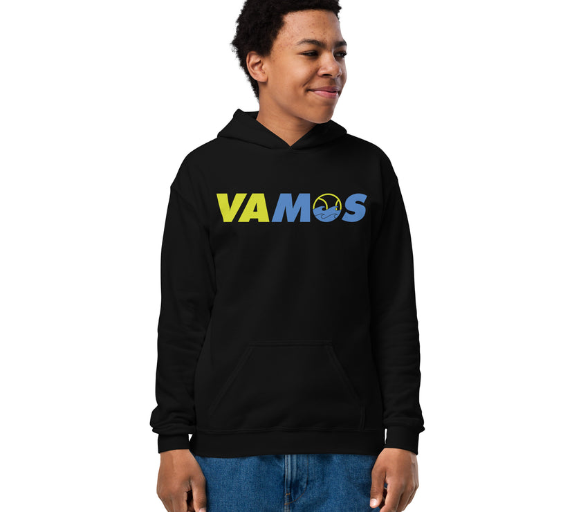 VAMOS | VA Let's Go! Youth heavy blend hoodie by CoVA Tennis