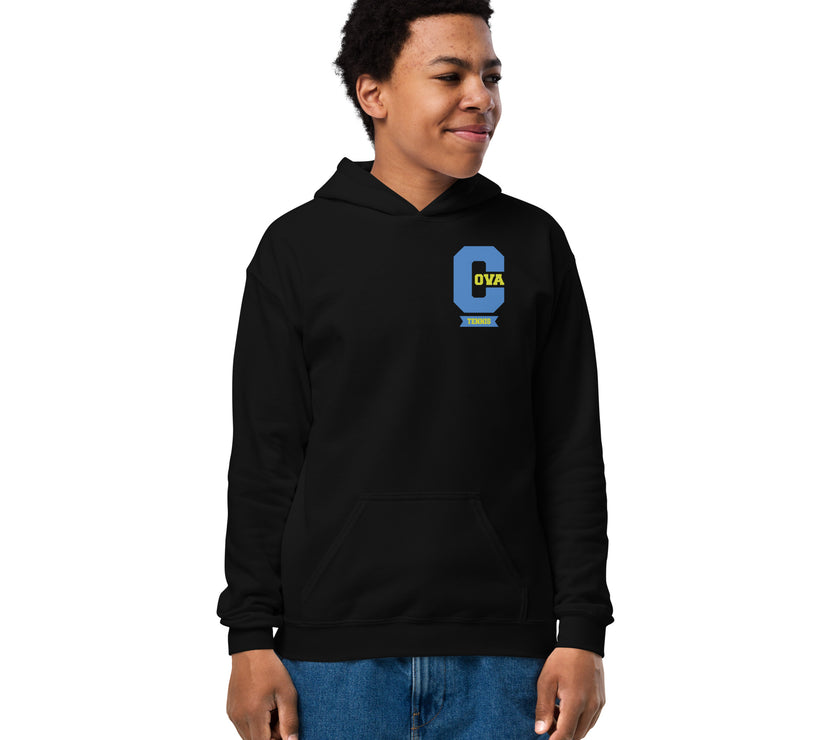 Varsity C CoVA Tennis Youth heavy blend hoodie