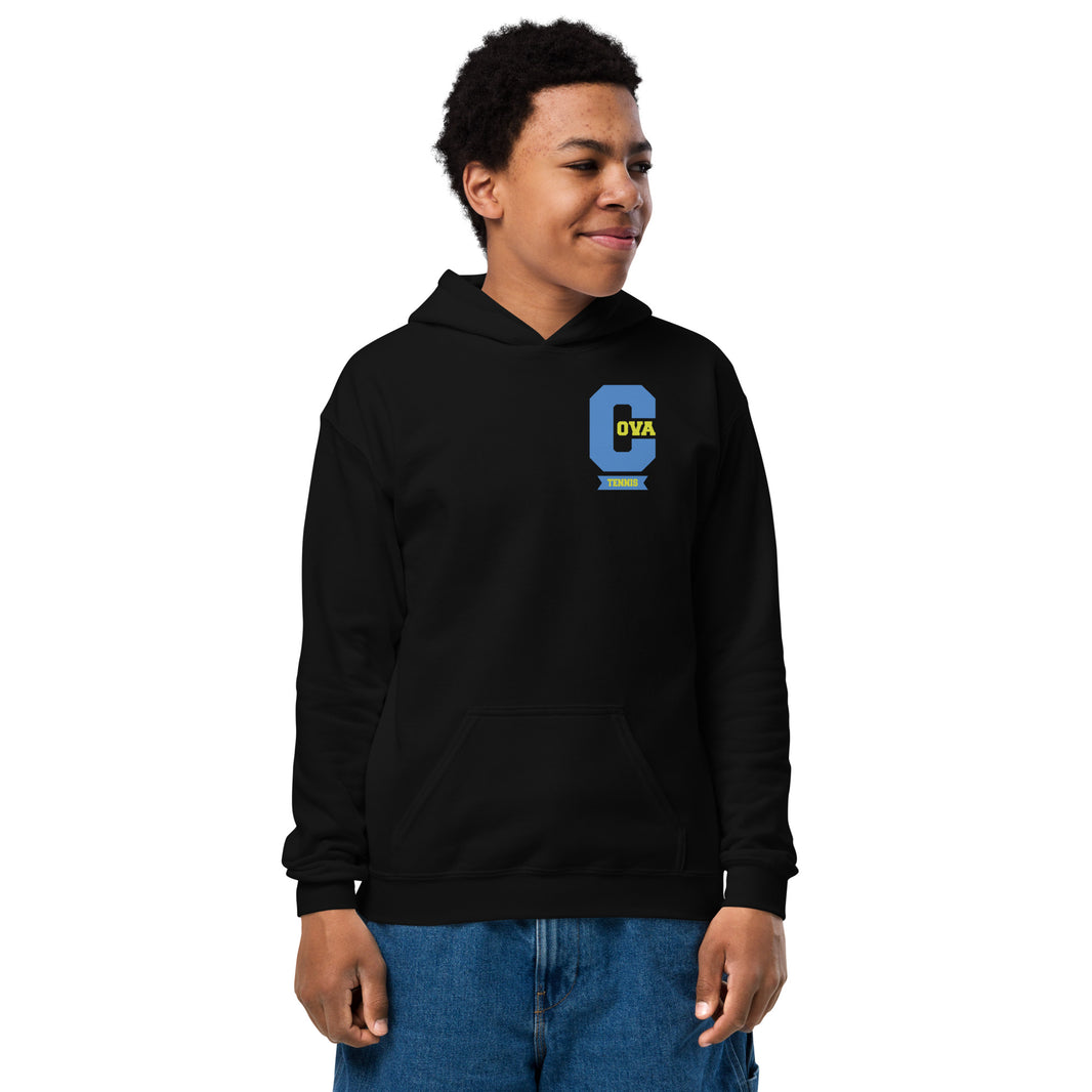 Varsity C CoVA Tennis Youth heavy blend hoodie