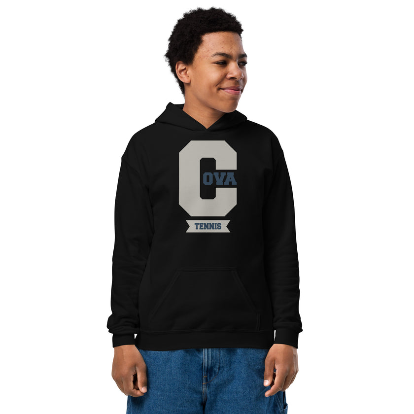 Varsity C CoVA Tennis Youth heavy blend hoodie