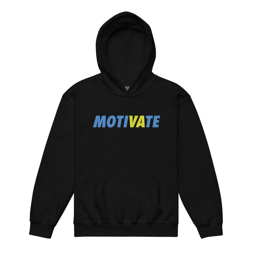 MOTIVATE by CoVA Tennis Youth heavy blend hoodie