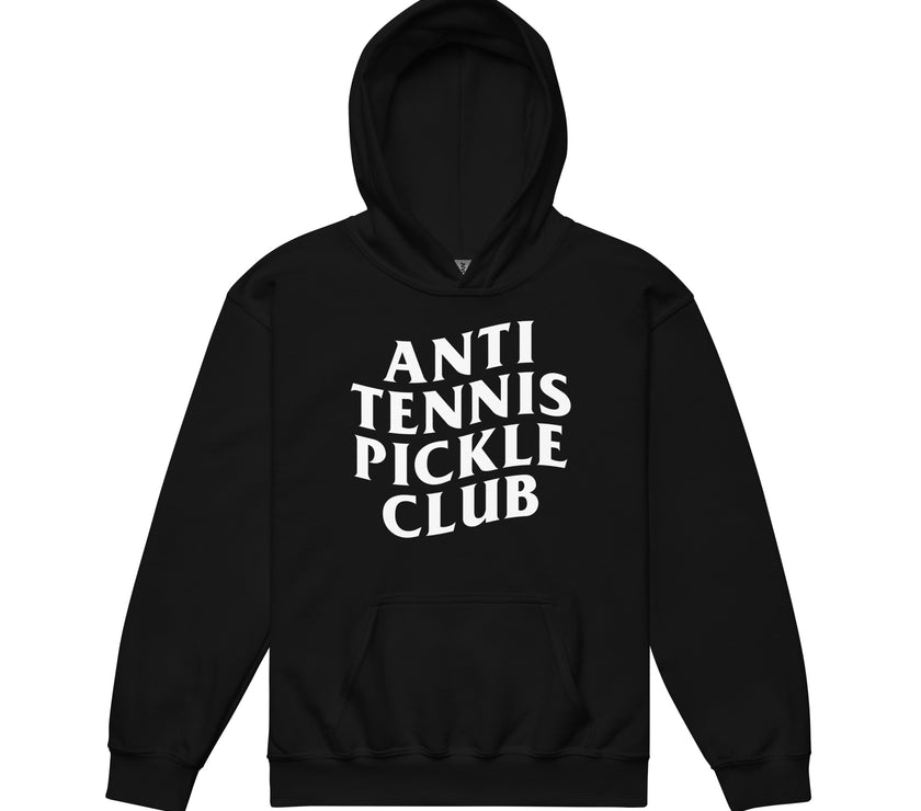 Anti Tennis Pickleball Club Youth heavy blend hoodie