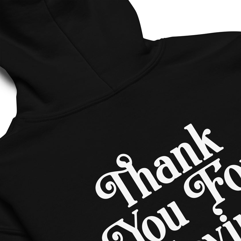 Thank You For Playing Tennis Youth heavy blend hoodie by CoVA Tennis