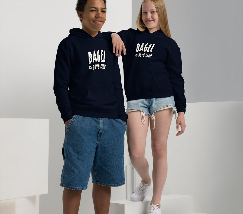 Bagel Boys Club by CoVA Tennis Youth heavy blend hoodie