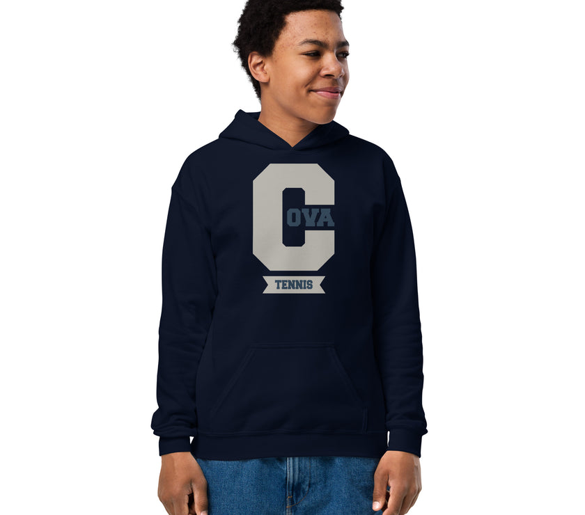 Varsity C CoVA Tennis Youth heavy blend hoodie