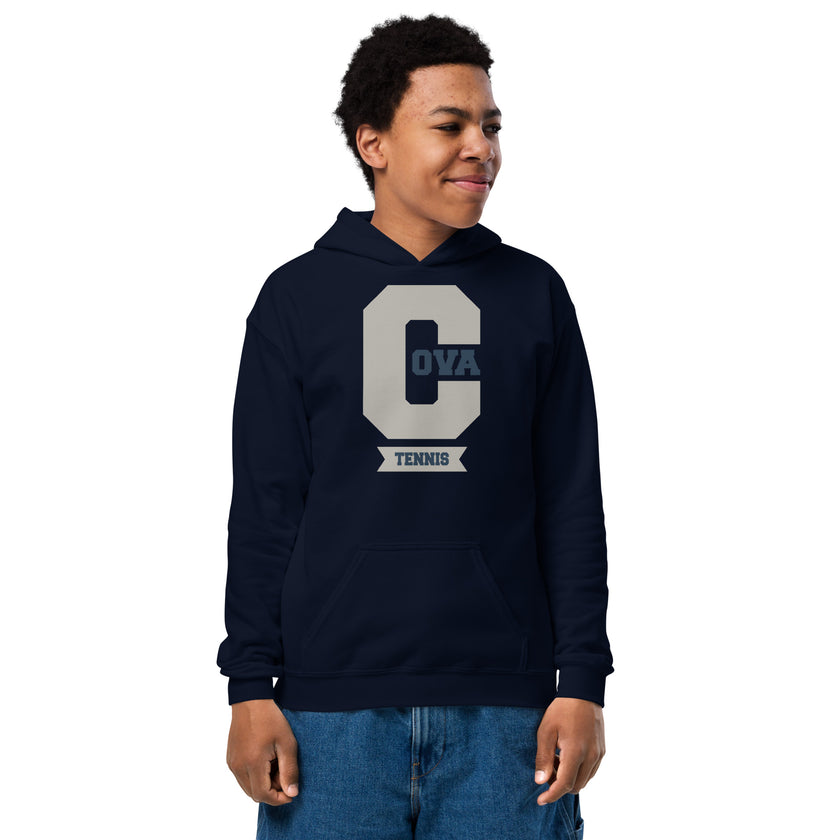 Varsity C CoVA Tennis Youth heavy blend hoodie