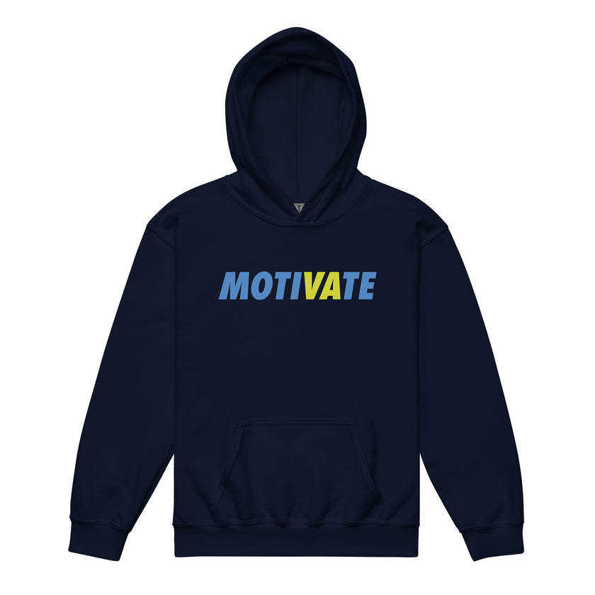 MOTIVATE by CoVA Tennis Youth heavy blend hoodie