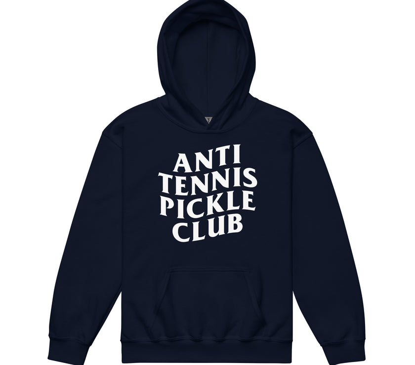 Anti Tennis Pickleball Club Youth heavy blend hoodie