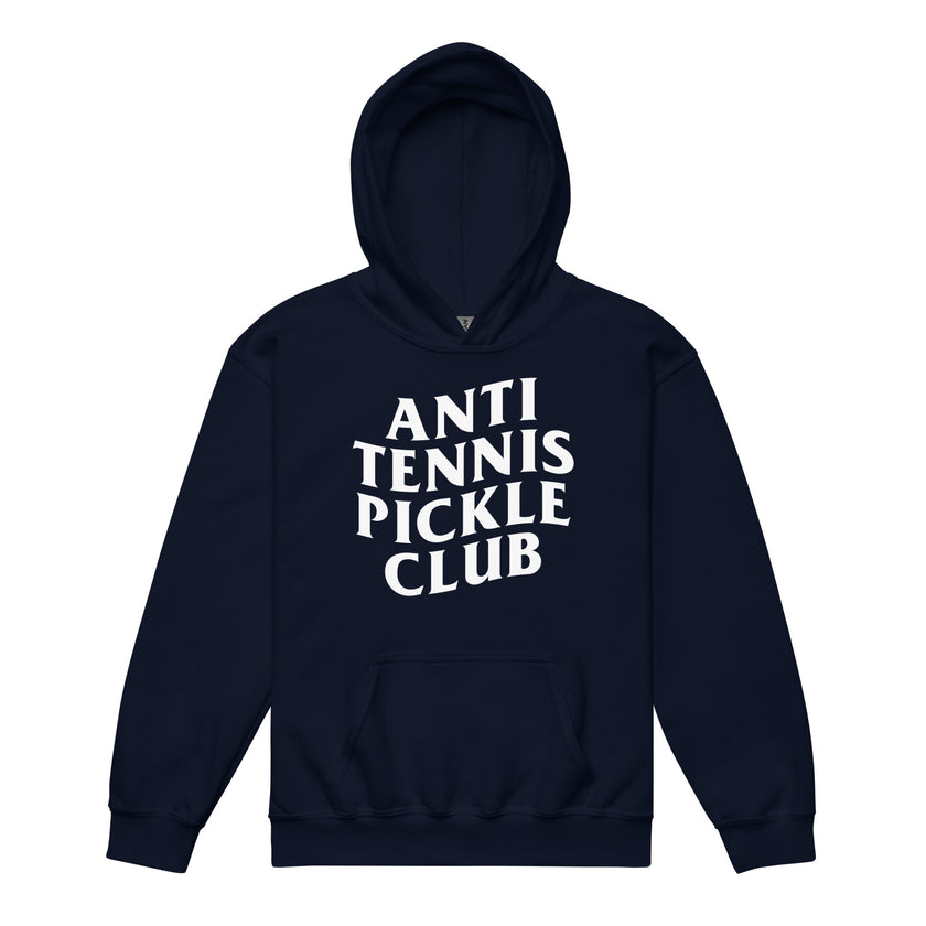 Anti Tennis Pickleball Club Youth heavy blend hoodie