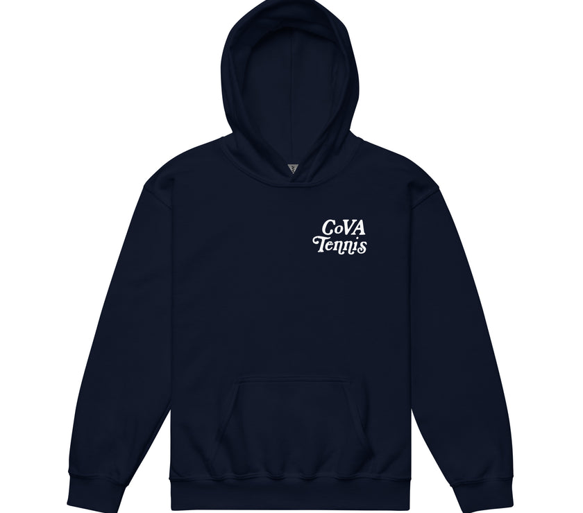 When In Doubt Call it Out by CoVA Tennis Youth heavy blend hoodie