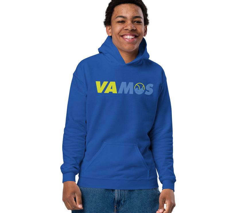 VAMOS | VA Let's Go! Youth heavy blend hoodie by CoVA Tennis