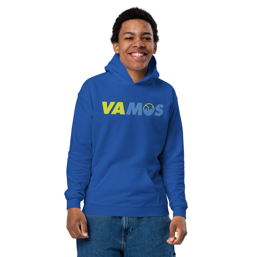 VAMOS | VA Let's Go! Youth heavy blend hoodie by CoVA Tennis