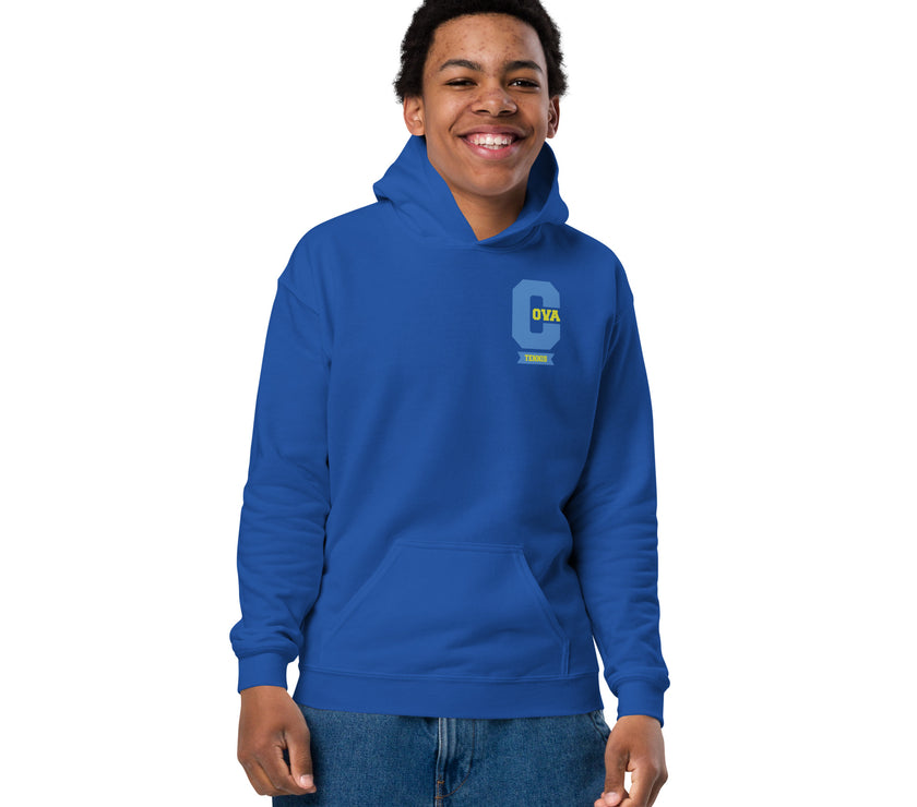 Varsity C CoVA Tennis Youth heavy blend hoodie