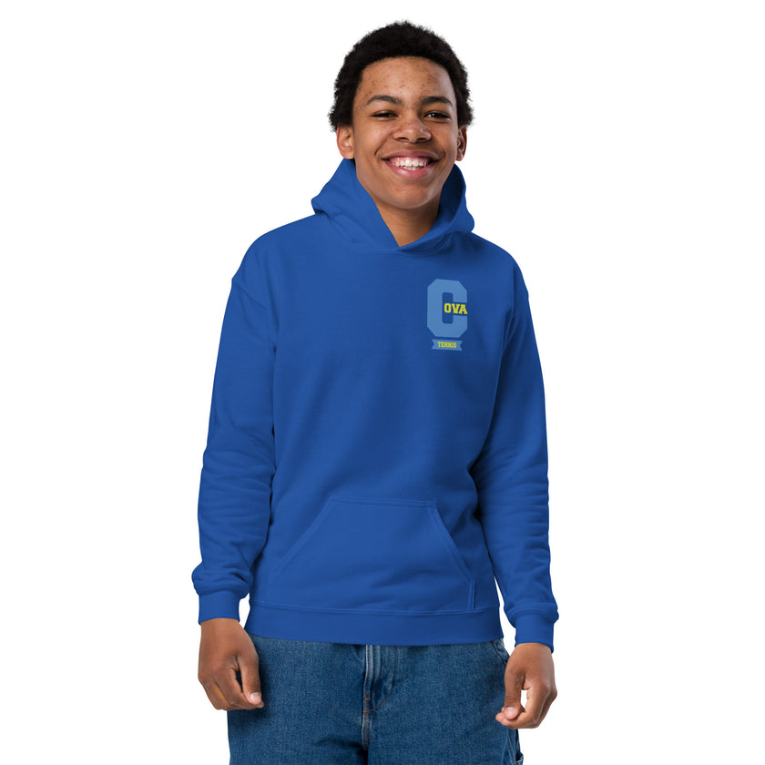 Varsity C CoVA Tennis Youth heavy blend hoodie