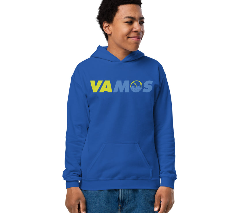 VAMOS | VA Let's Go! Youth heavy blend hoodie by CoVA Tennis