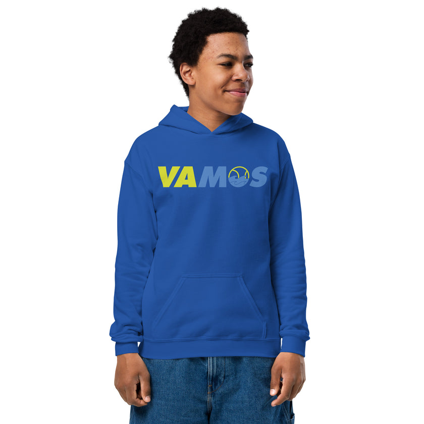 VAMOS | VA Let's Go! Youth heavy blend hoodie by CoVA Tennis