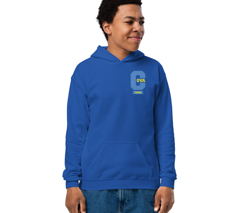 Varsity C CoVA Tennis Youth heavy blend hoodie