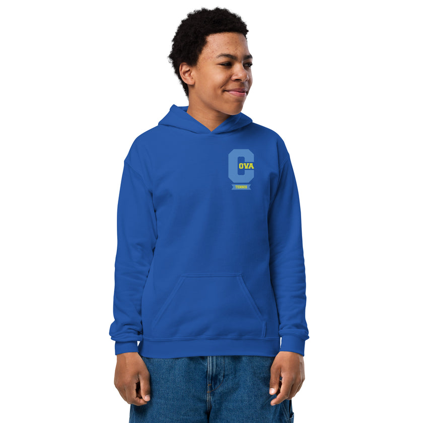 Varsity C CoVA Tennis Youth heavy blend hoodie