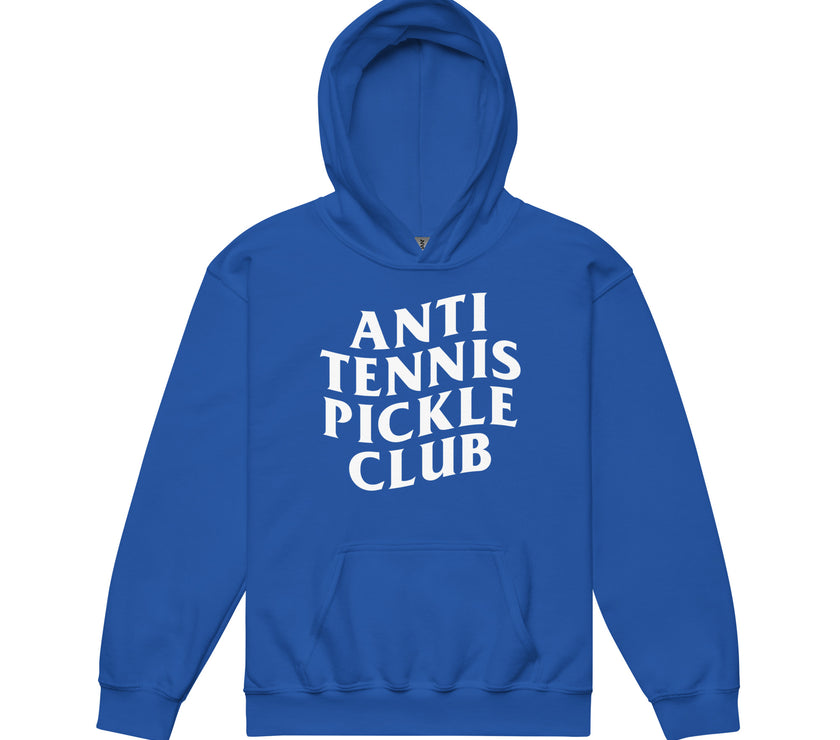 Anti Tennis Pickleball Club Youth heavy blend hoodie