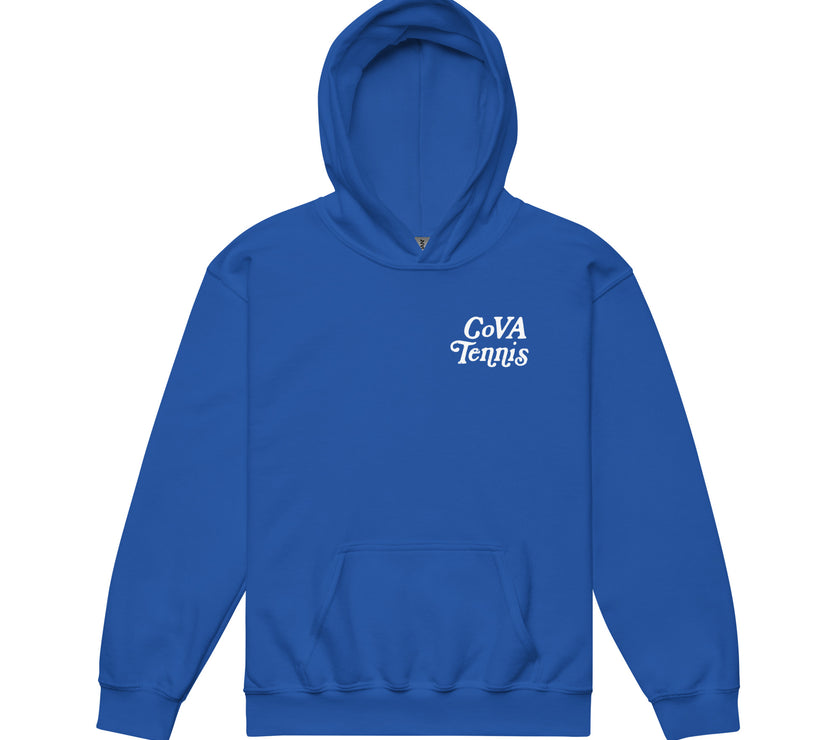 When In Doubt Call it Out by CoVA Tennis Youth heavy blend hoodie