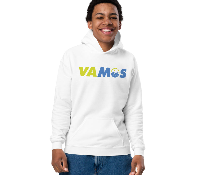 VAMOS | VA Let's Go! Youth heavy blend hoodie by CoVA Tennis