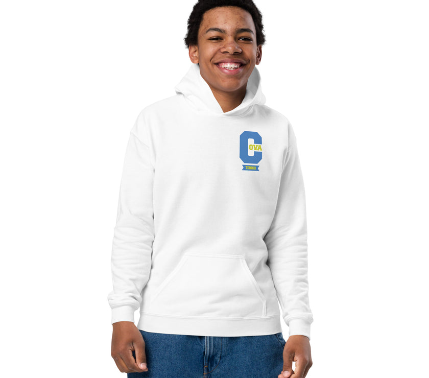 Varsity C CoVA Tennis Youth heavy blend hoodie