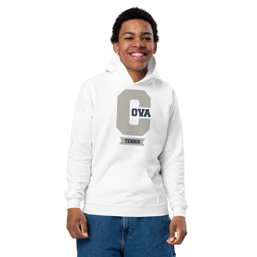 Varsity C CoVA Tennis Youth heavy blend hoodie