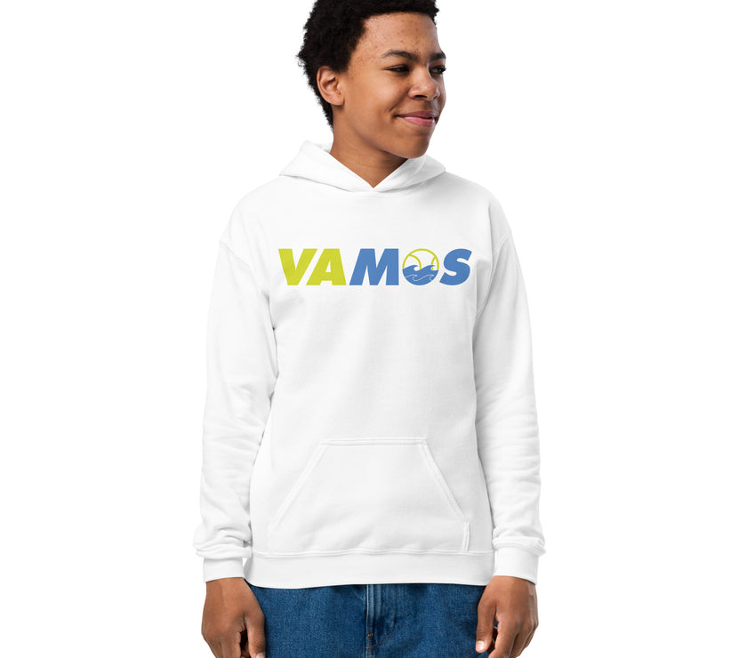 VAMOS | VA Let's Go! Youth heavy blend hoodie by CoVA Tennis