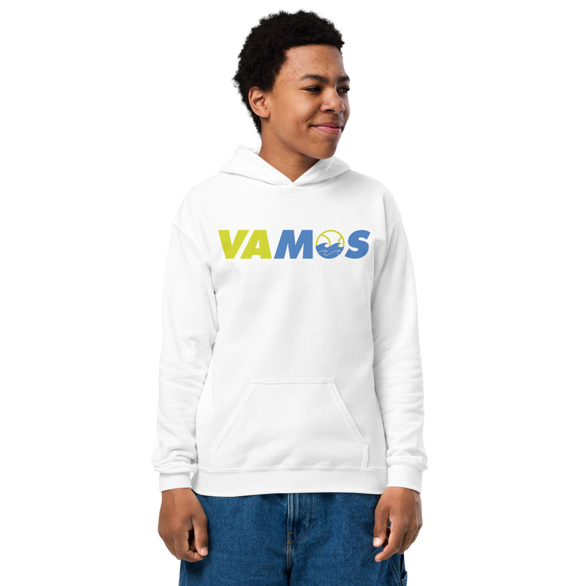 VAMOS | VA Let's Go! Youth heavy blend hoodie by CoVA Tennis