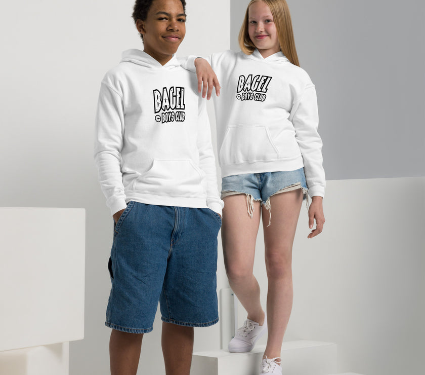 Bagel Boys Club by CoVA Tennis Youth heavy blend hoodie