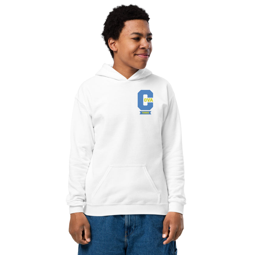 Varsity C CoVA Tennis Youth heavy blend hoodie