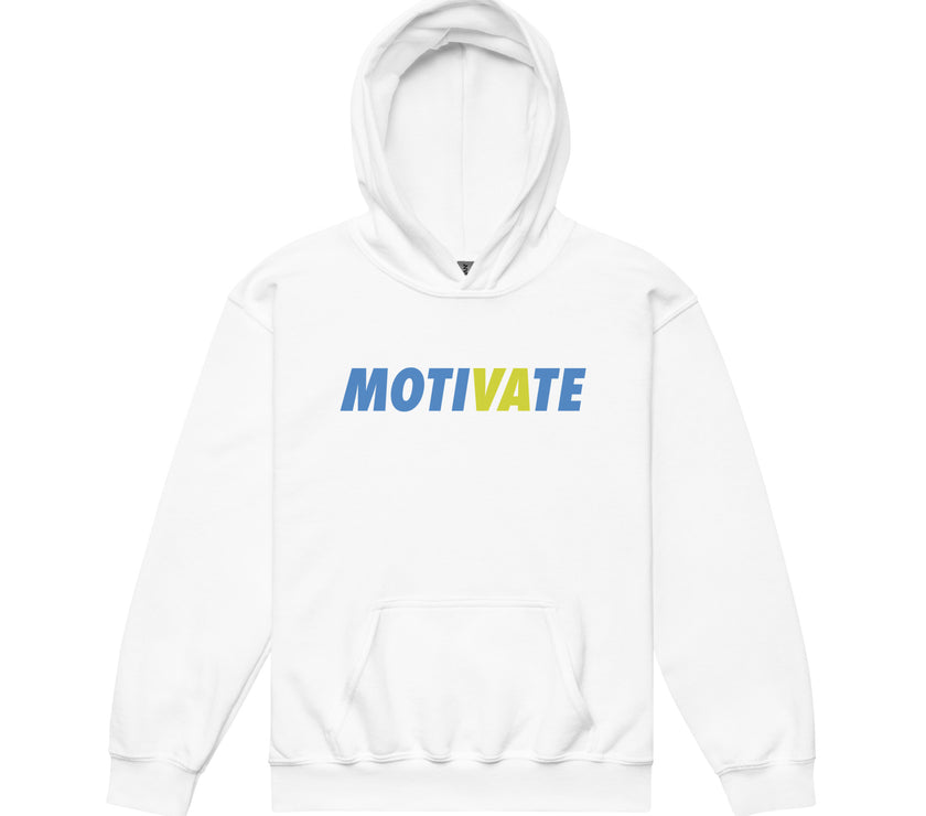 MOTIVATE by CoVA Tennis Youth heavy blend hoodie