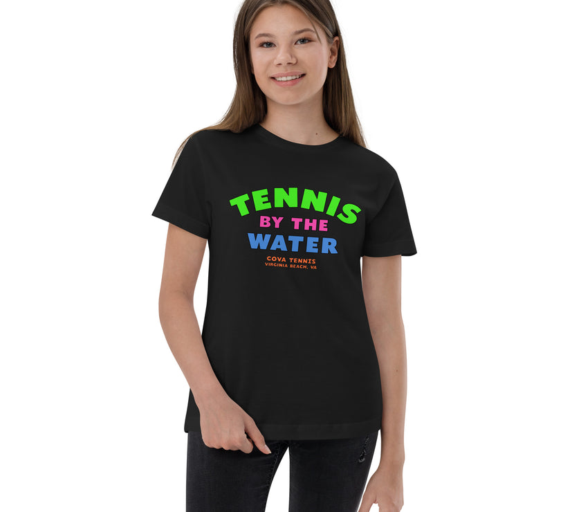 Tennis by the Water Youth jersey t-shirt by CoVA Tennis