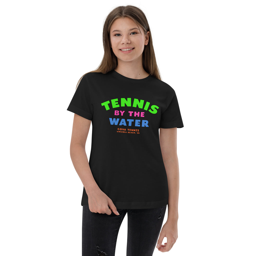 Tennis by the Water Youth jersey t-shirt by CoVA Tennis