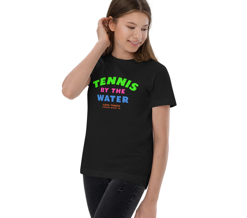 Tennis by the Water Youth jersey t-shirt by CoVA Tennis