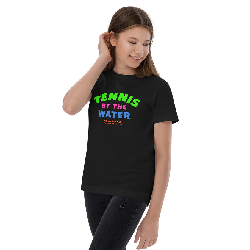 Tennis by the Water Youth jersey t-shirt by CoVA Tennis