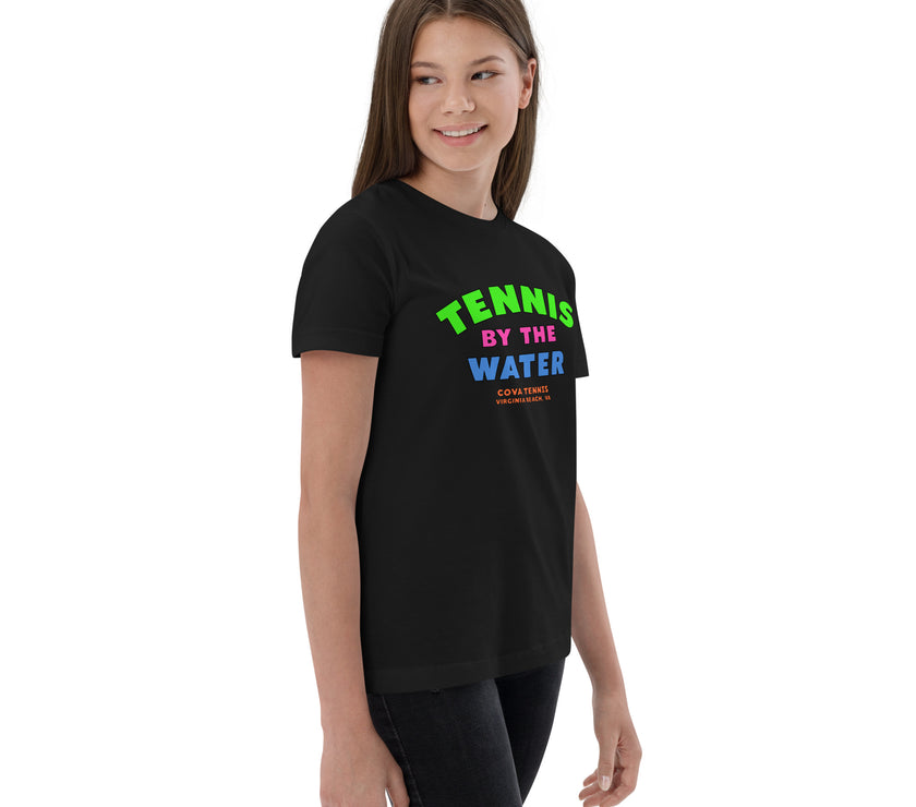 Tennis by the Water Youth jersey t-shirt by CoVA Tennis