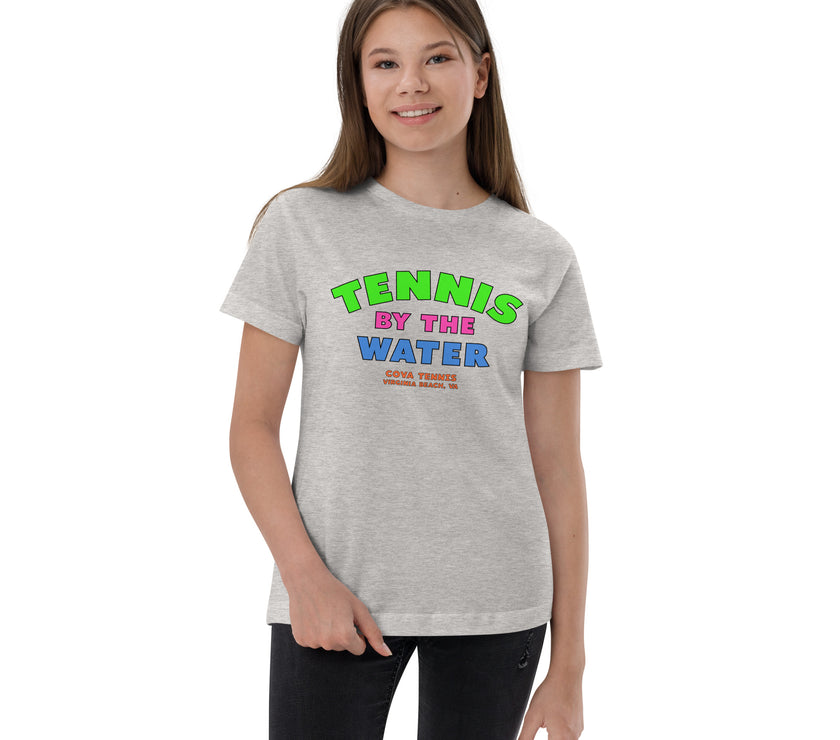 Tennis by the Water Youth jersey t-shirt by CoVA Tennis