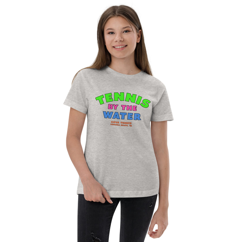 Tennis by the Water Youth jersey t-shirt by CoVA Tennis