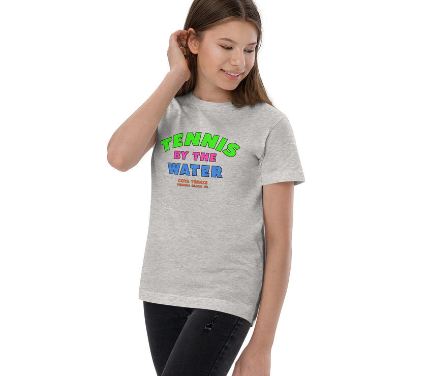 Tennis by the Water Youth jersey t-shirt by CoVA Tennis