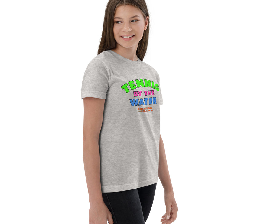 Tennis by the Water Youth jersey t-shirt by CoVA Tennis