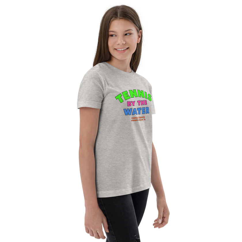 Tennis by the Water Youth jersey t-shirt by CoVA Tennis