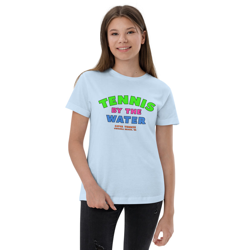 Tennis by the Water Youth jersey t-shirt by CoVA Tennis