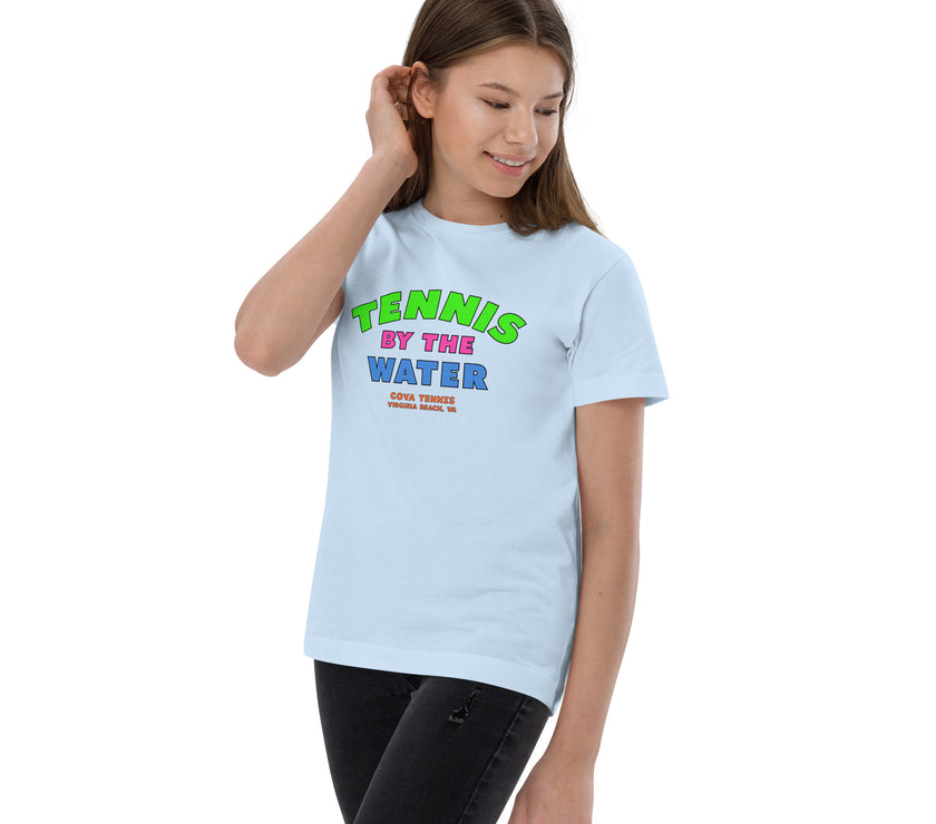 Tennis by the Water Youth jersey t-shirt by CoVA Tennis