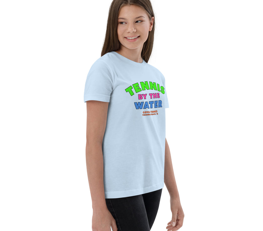 Tennis by the Water Youth jersey t-shirt by CoVA Tennis