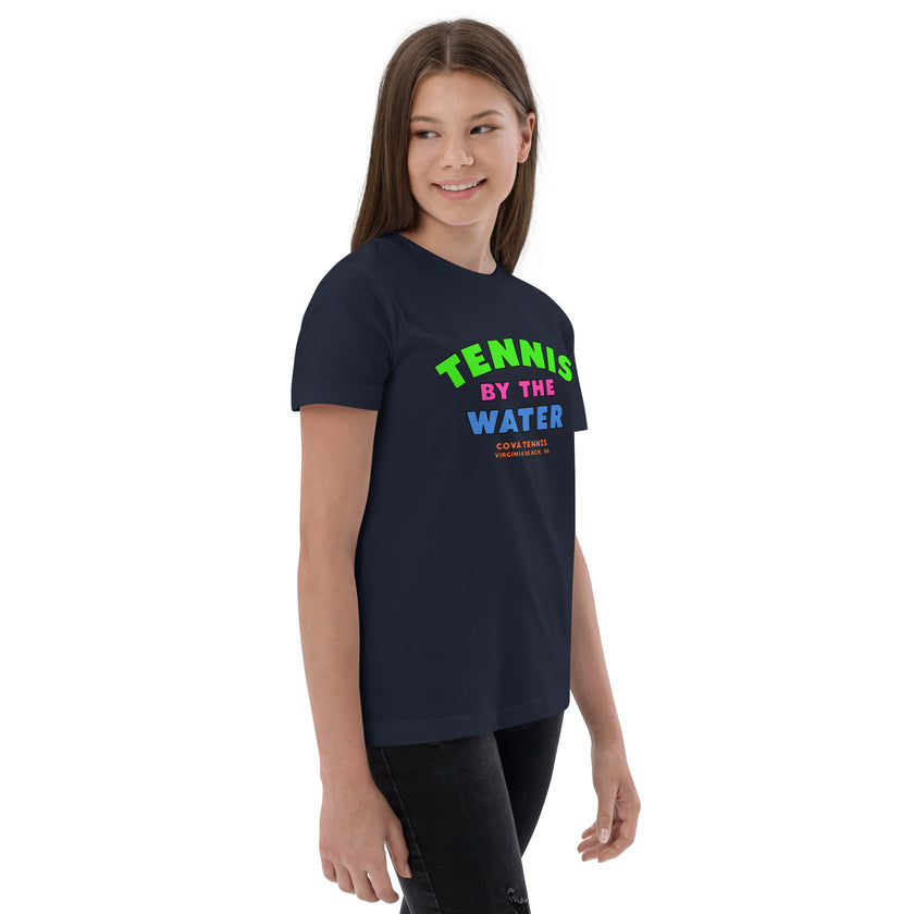 Tennis by the Water Youth jersey t-shirt by CoVA Tennis